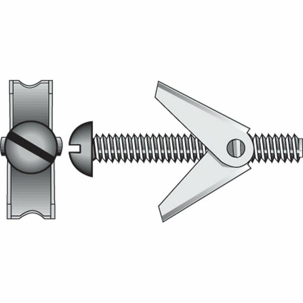 Aceds 0.13 x 3 in. Toggle Bolt, 20PK 5334883